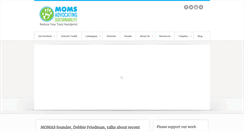 Desktop Screenshot of momsadvocatingsustainability.org